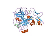 1mq6: Crystal Structure of 3-chloro-N-[4-chloro-2-[[(5-chloro-2-pyridinyl)amino]carbonyl]-6-methoxyphenyl]-4-[[(4,5-dihydro-2-oxazolyl)methylamino]methyl]-2-thiophenecarboxamide Complexed with Human Factor Xa