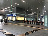 KTM customer service counter at the common concourse of the station.