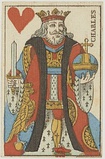 Charles, King of Hearts in the portrait officiel