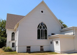 Currently a Christian and Missionary Alliance church, the building was originally the First Congregational Church of De Smet