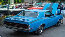 1970 Cougar Eliminator in Competition Blue