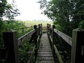 Footbridge on the Nene Way between Aldwincle and Wadenhoe