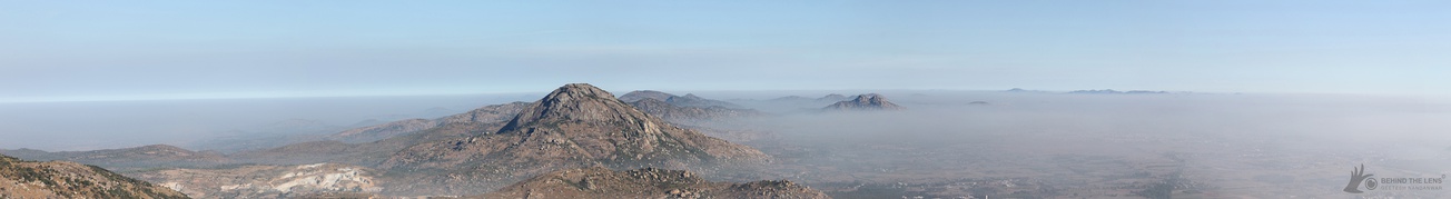  Panorama View from Nandi Hills looking towards north