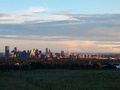 View of Calgary's skyline from the NW & facing SE in Summer, 2013