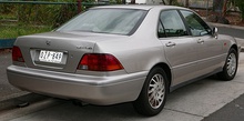 1998 Honda Legend sedan (Australia; pre-facelift)