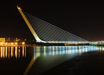 Puente del Alamillo Expo 92, Seville, Spain (1992)