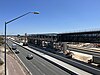 Noranda station under construction