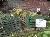 Composting within agricultural systems capitalizes upon the natural services of nutrient recycling in ecosystems. Bacteria, fungi, insects, earthworms, bugs, and other creatures dig and digest the compost into fertile soil. The minerals and nutrients in the soil is recycled back into the production of crops.