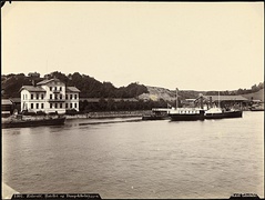 Steamer Skibladner, Dampskibsbryggen and Eidsvold Hotel