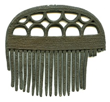 Bronze combs. Gotland, Sweden.