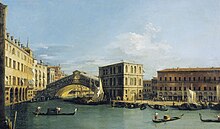 Rialto Bridge from the North, 1726