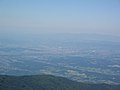 Kruševac basin from "Bela stena" peak (Jastrebac mountain)