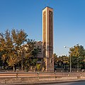 Clock tower next to the station