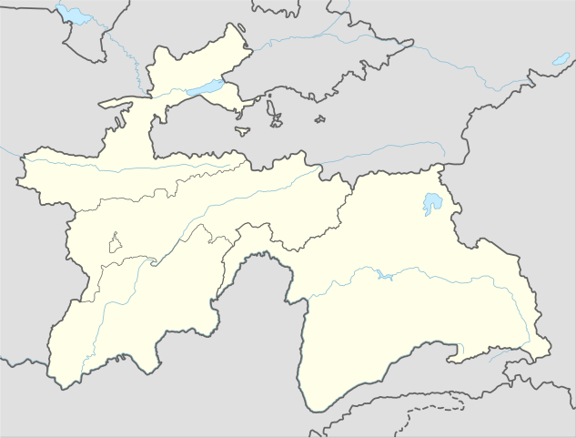 2010 Tajik League is located in Tajikistan