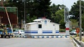 Traffic police booth