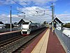 Train at Cannington station platforms