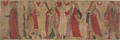 A transitional deck with suits of hearts and crescents (François Clerc of Lyon, late 15th century)