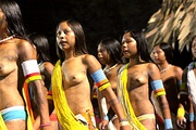 Kayapo women, Pará State, Brazil