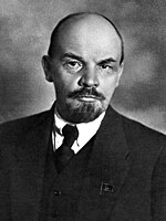 Vladimir Lenin, founder of the Soviet Union and the leader of the Bolshevik party.