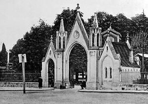 Lychakiv Cemetery – main gate (c.a. 1900)