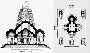 Cross section and plan