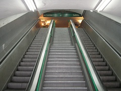 Escaleras de acceso.