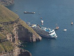 Images in Order of Appearance: World Discoverer, Sea Diamond, Explorer and Costa Concordia