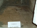 Tomb of St Valerie in the crypt beneath Place de la République, Limoges, formerly part of the abbey of St Martial