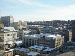 View over LMA facing Huntington Avenue