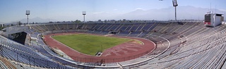 Estadio Centenario of Uruguay, Estadio Monumental of Buenos Aires and Estadio Nacional de Santiago were the venues for the three matches (first and second leg plus playoff, respectively) of the finals.