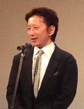 A 2013 photo of Hirohiko Araki