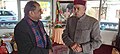 Dr Nirmal Singh and Shri Prem Kumar Dhumal, former Chief Minister of Himachal at Palampur.