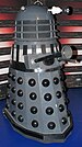 Various Dalek designs from throughout the series, including variants such as the Special Weapons Dalek and the Dalek Emperor.