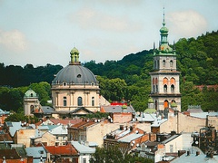 View on Old Town, a UNESCO World Heritage Site