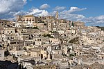 The Sassi cave houses of Matera are believed to be among the first human settlements in Italy, dating back to the Paleolithic.[11]