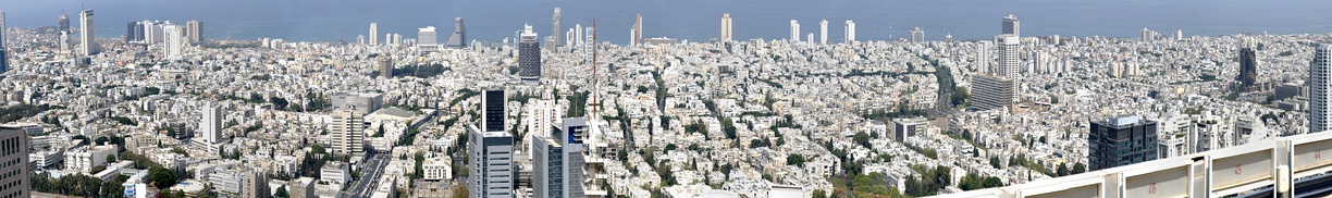  Skyline of Tel Aviv taken from the Azrieli Center