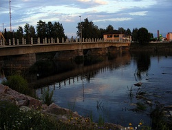 The second oldest concrete bridge in Finland, built in 1912 and named humorously as Savisilta ("clay bridge") is located in Ylivieska.