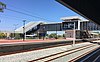 East Perth station platform and concourse long shot