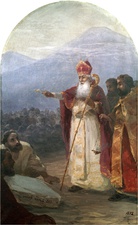 The Baptism of the Armenian People. Gregory the Illuminator by Ivan Aivazovsky (1892)