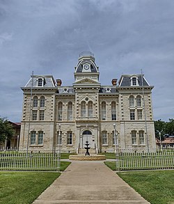 The Robertson County Courthouse in Franklin