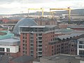 View across Belfast's city skyline.