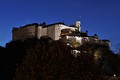 Hohensalzburg Fortress at night