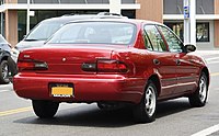 Sprinter sedan-based second generation North American market Geo Prizm