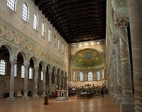 Basilica of Sant'Apollinare in Classe near Ravenna in Italy