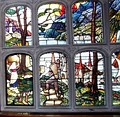 Part of stained-glass window.