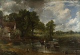 John Constable, 1821, The Hay Wain, one of Constable's large "six footers"