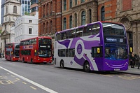 34027 Taw Valley painted purple