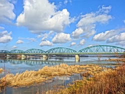 Vistula River in the vicinity of Płock, Poland