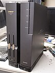 Sharp X68000 XVI front and back