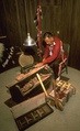 Pipestone crafting demonstration at Pipestone National Monument